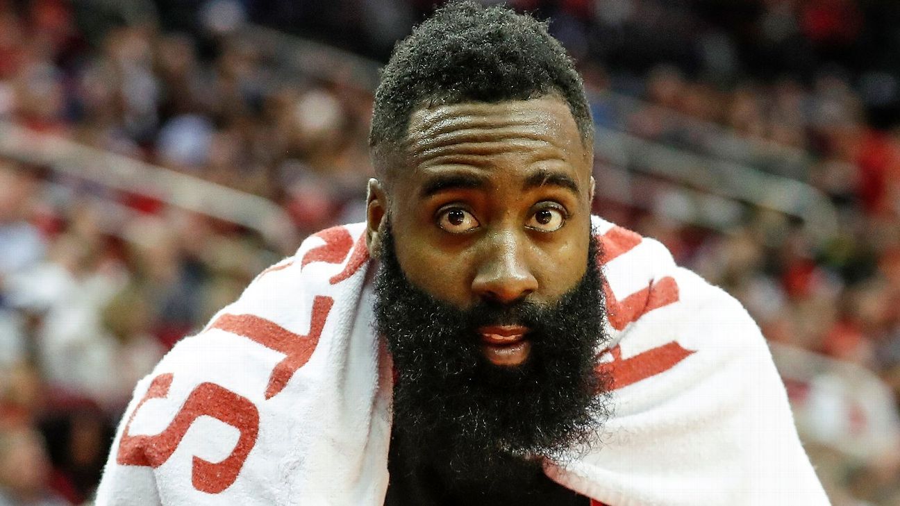 James Harden of the Houston Rockets wearing a traditional Chinese