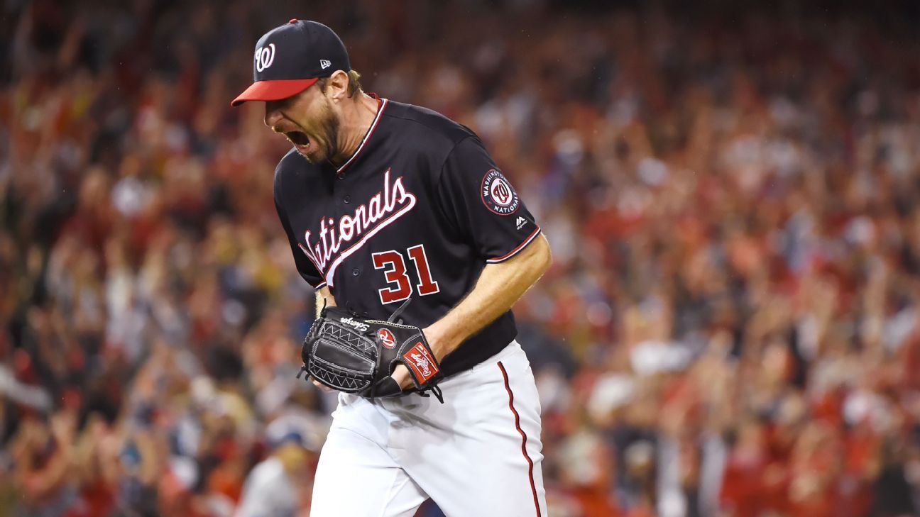 Max Scherzer's black eye made for good photos