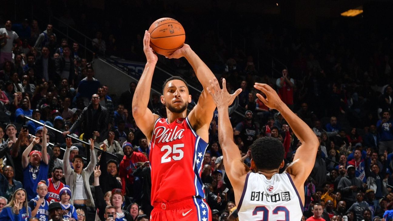 NBA slate has some old, something new _ a Simmons 3-pointer – KXAN