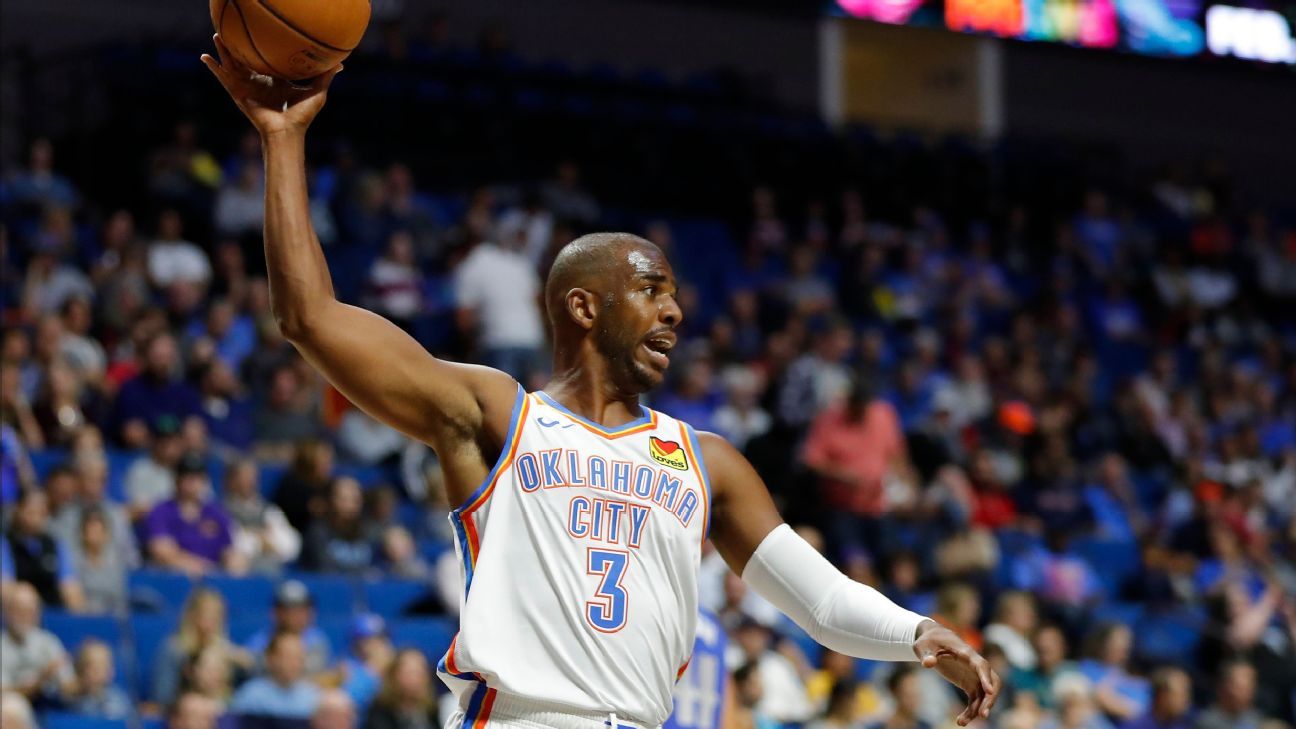 Chris Paul's revenge tour is leading the Oklahoma City Thunder to