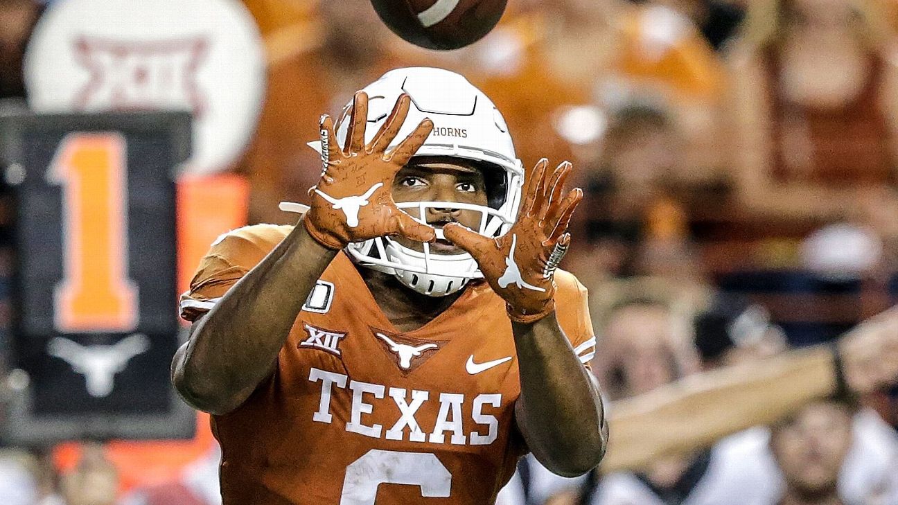 Devin Duvernay says he's the Big 12's fastest player, and Texas is