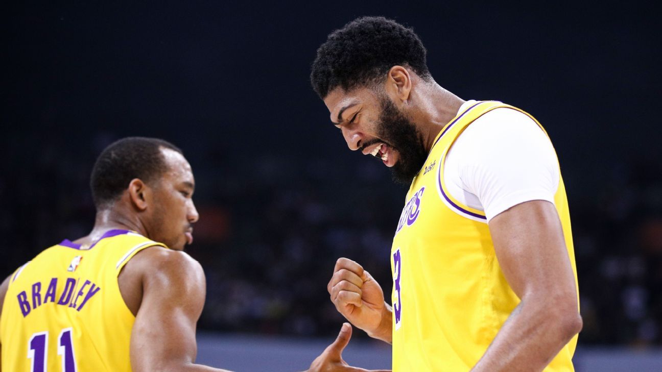 Lakers' Anthony Davis Cleared for Practice - ESPN 98.1 FM - 850 AM WRUF