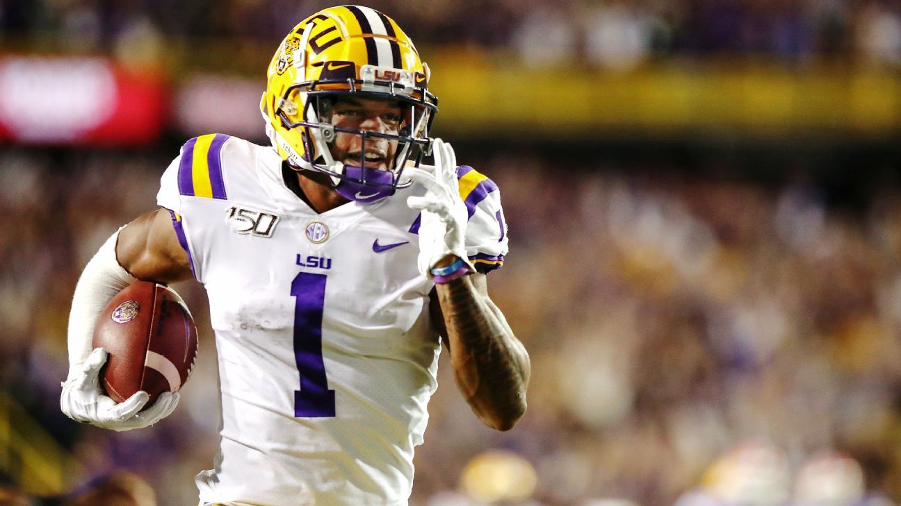 LSU's dynamic wide receiver group key to newly potent attack ESPN