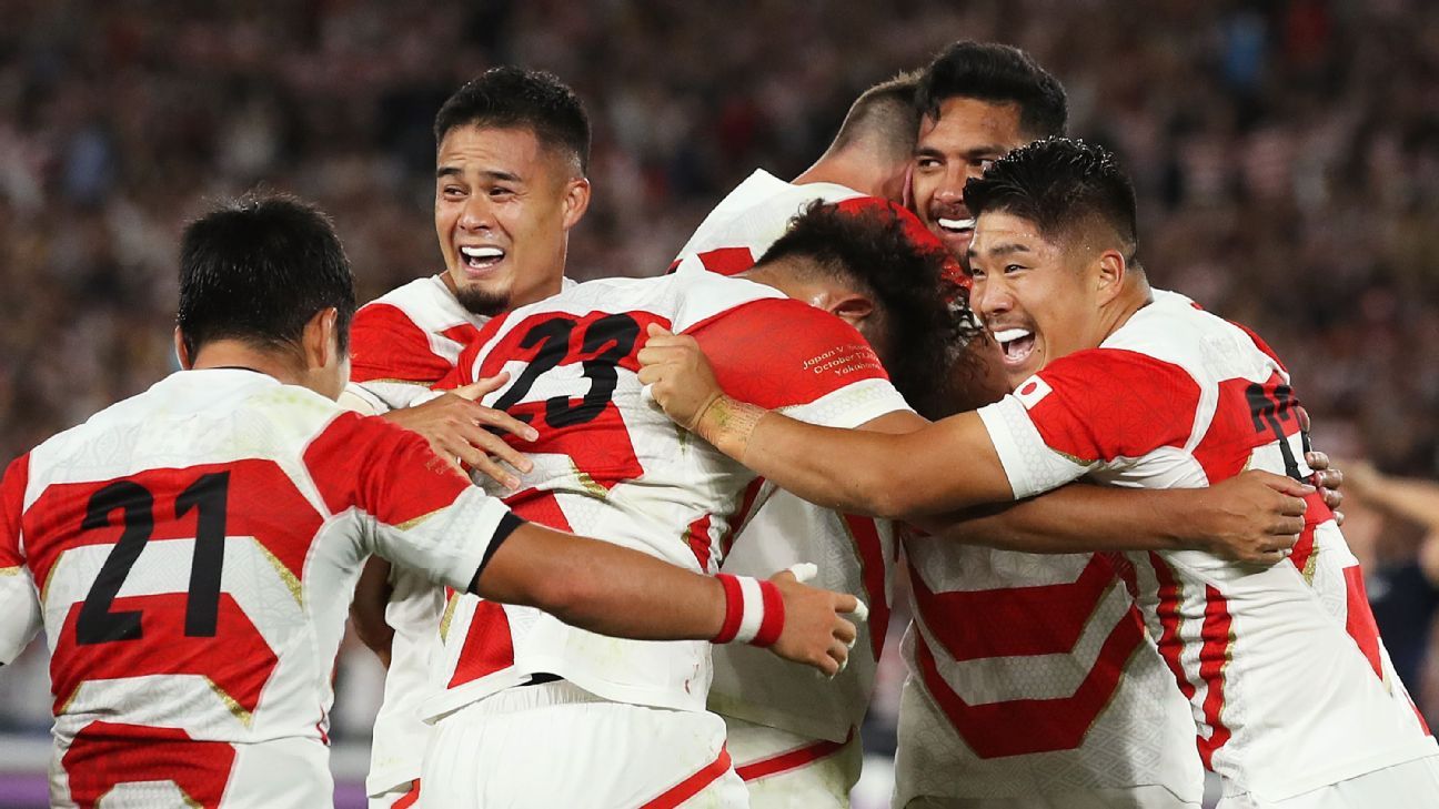 A histórica última rodada da fase de grupos da Copa do Mundo de rugby ...