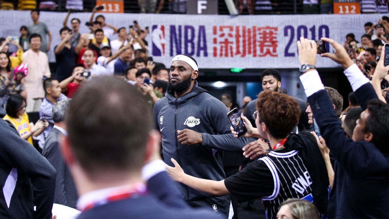 LeBron James' only concern in China v. NBA is LeBron James – New York Daily  News