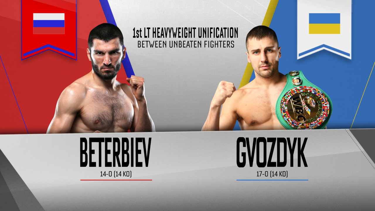 Artur Beterbiev vs. Oleksandr Gvozdyk - How to watch