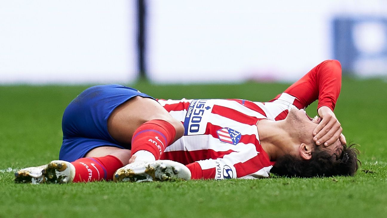 Flipboard: Atletico Madrid's Joao Felix suffers ankle injury in draw