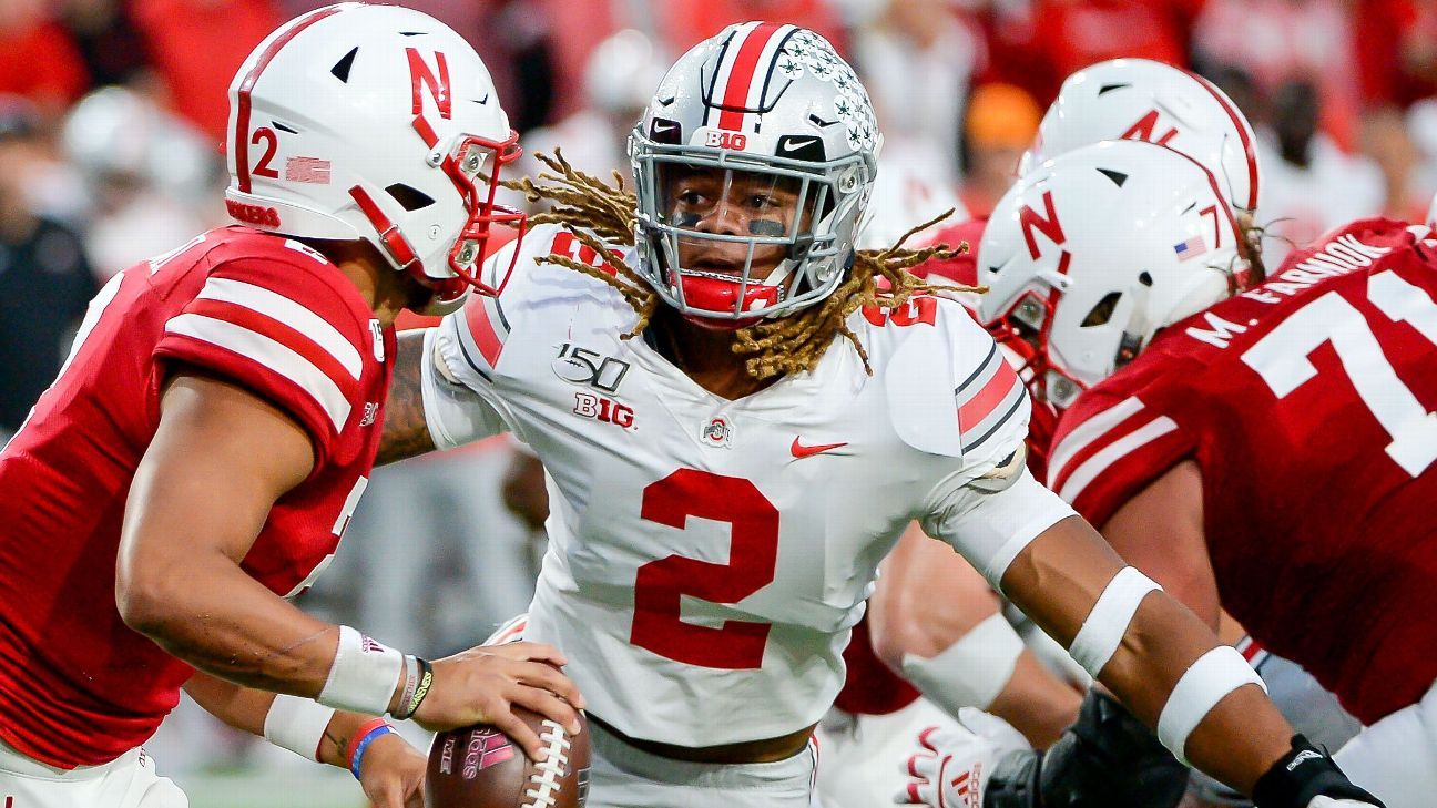 BuckIQ: Chase Young proving to be strip-sack master for Buckeyes