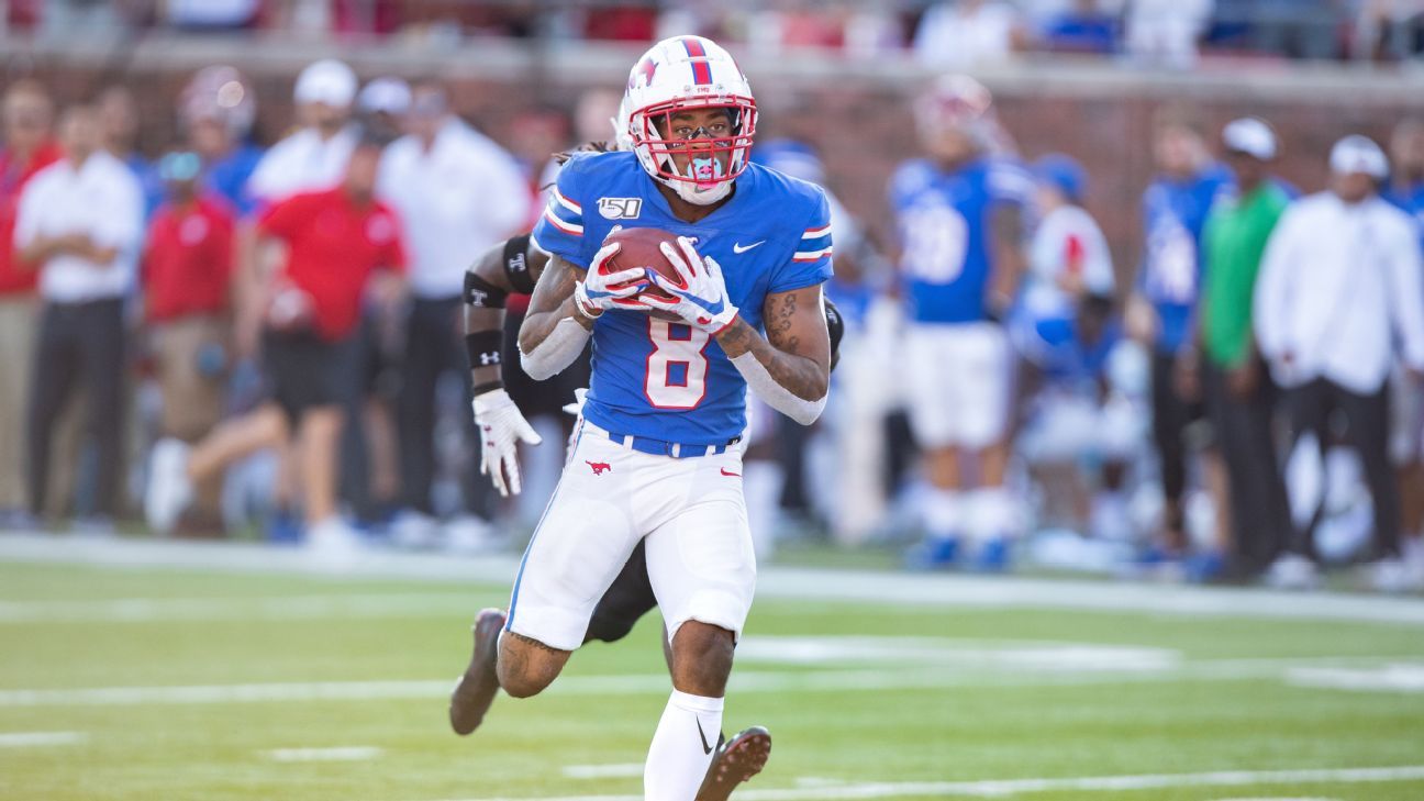 SMU loses WR Reggie Roberson, RB TJ McDaniel for season - ESPN