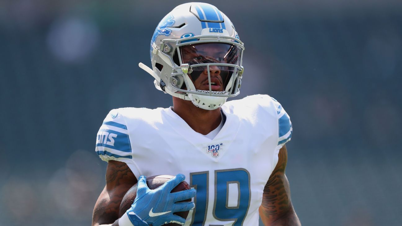Kenny Golladay's quiet rise has been what the Lions have needed - Detroit Lions Blog- ESPN - ESPN