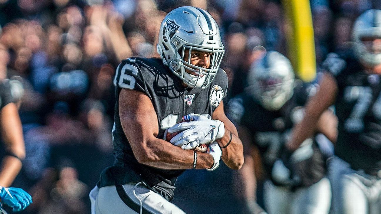 Detroit Lions, former Las Vegas Raiders WR Tyrell Williams reach an agreement, the source says