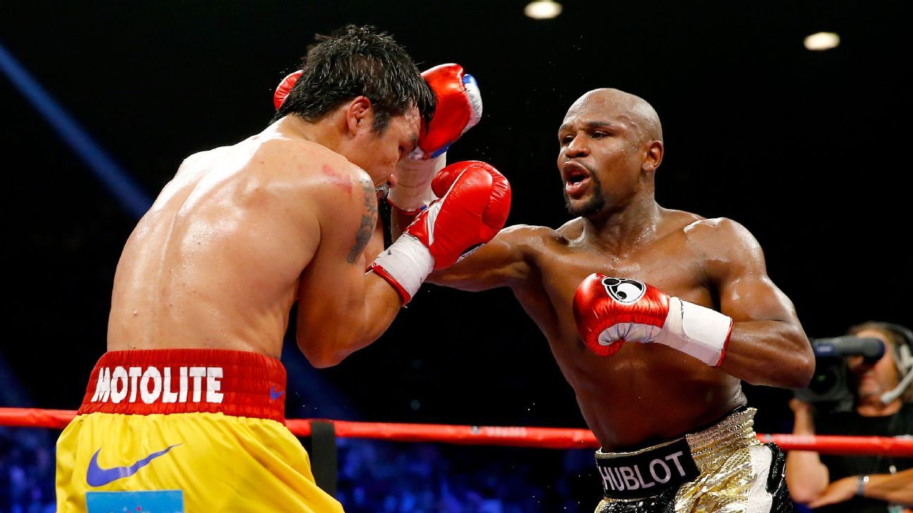 A decade of Floyd Mayweather's best and ugliest boxing trunks