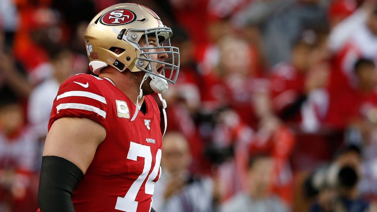 Joe Staley injury: 49ers LT leaves game with concussion 