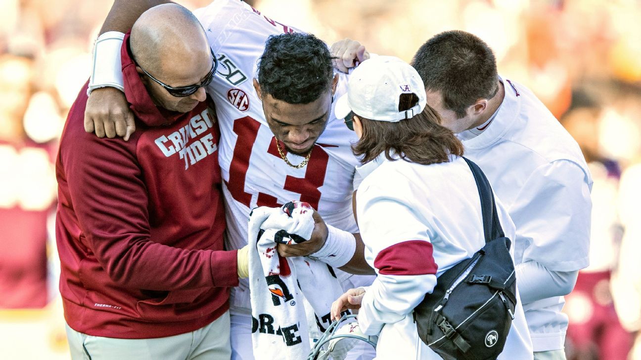 Tua Tagovailoa resting after successful surgery on hip