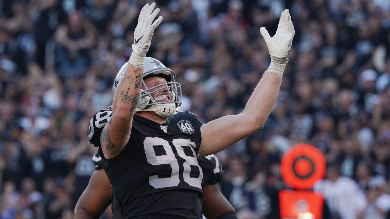 Raiders' Maxx Crosby: 'I'm finally starting to see how good I can be'