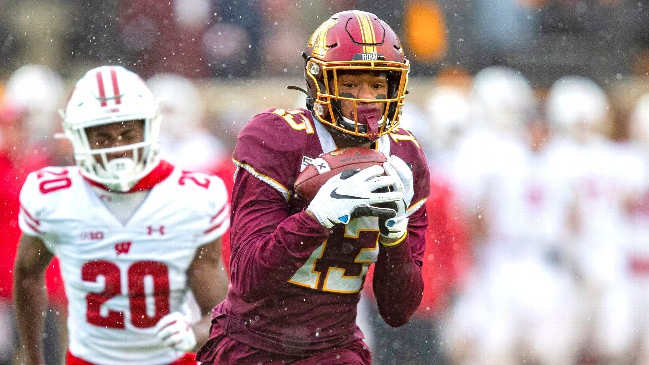 Minnesota WR Rashod Bateman becomes second NFL draft prospect to opt out  due to COVID-19 concerns