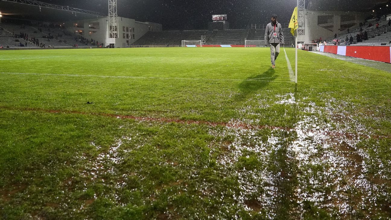 PSG game at AS Monaco called off due to torrential rain