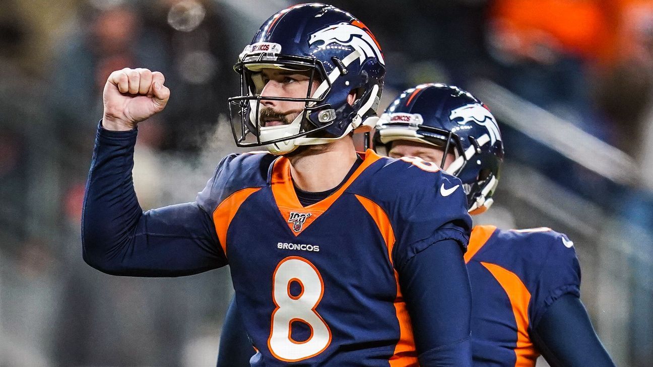 Denver Broncos cut kicker Brandon McManus - ESPN