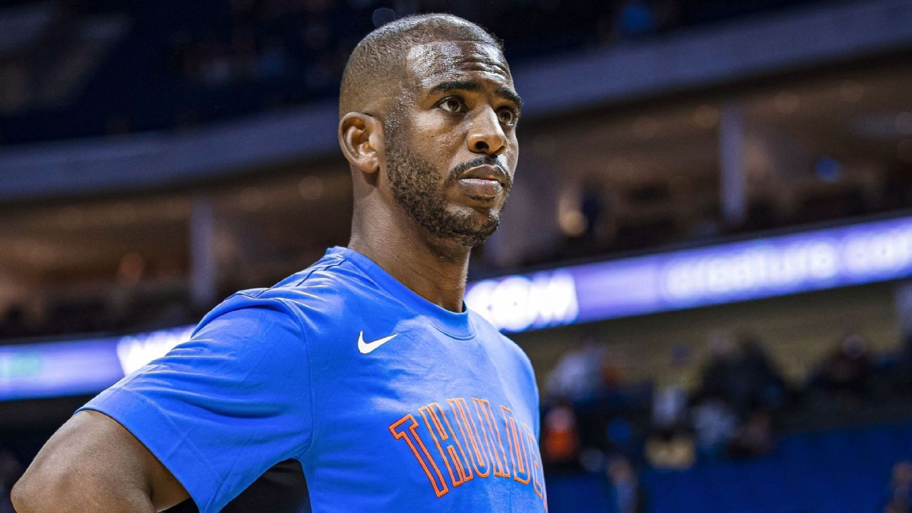 Thunder beat T-wolves in OT after Chris Paul calls out untucked jersey