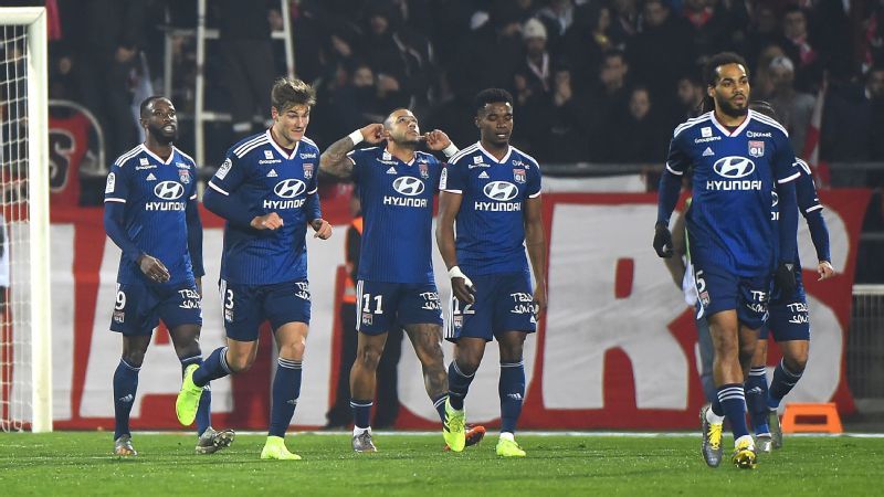 Nimes vs. Lyon - Football Match Report - December 6, 2019 ...