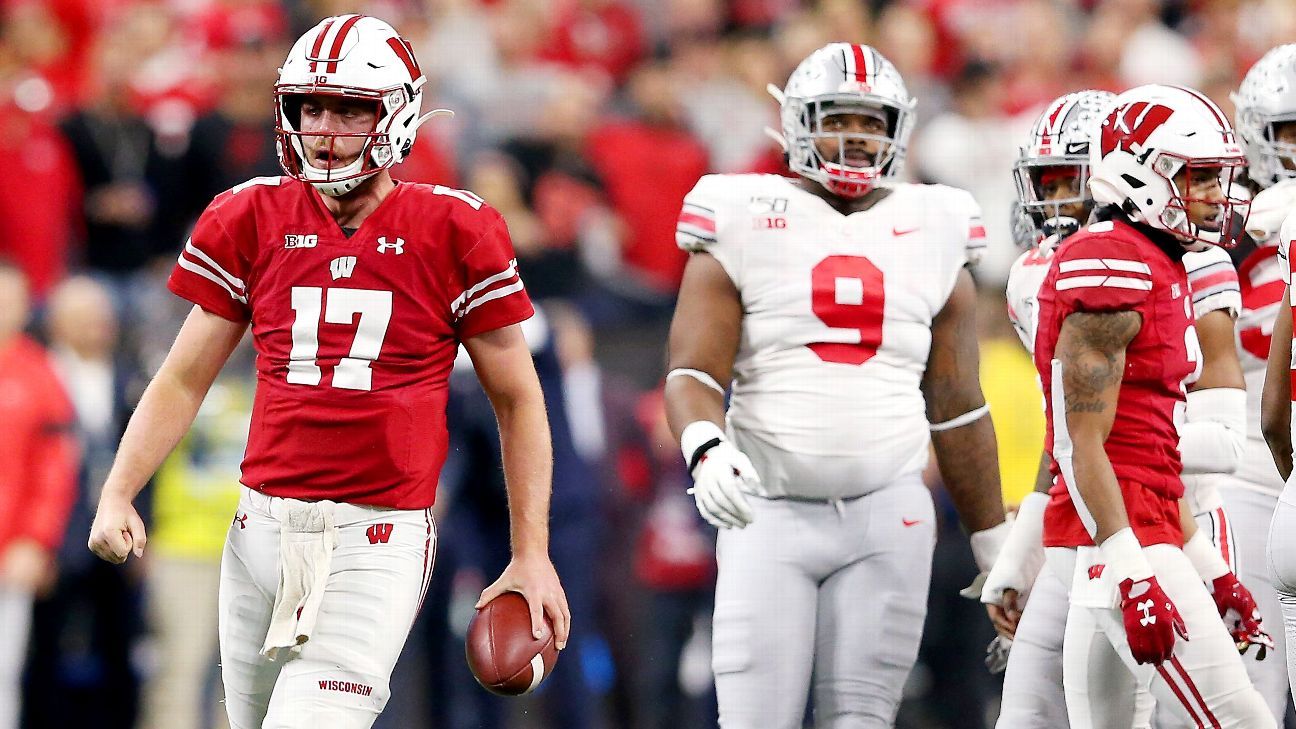 With one season of eligibility remaining, quarterback Jack Coan will be moved from Wisconsin to Notre Dame