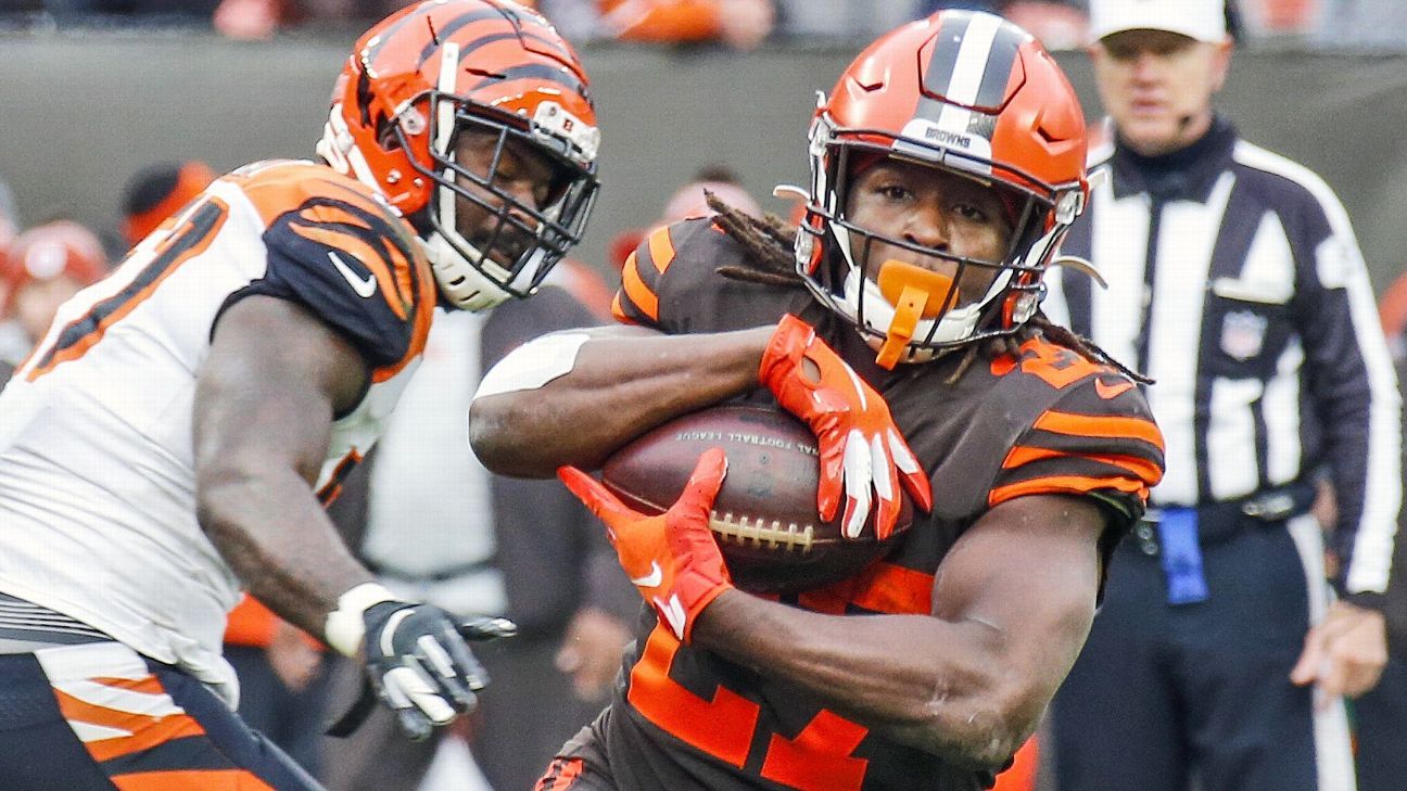 Kareem Hunt on mission to win Super Bowl for Browns and hometown