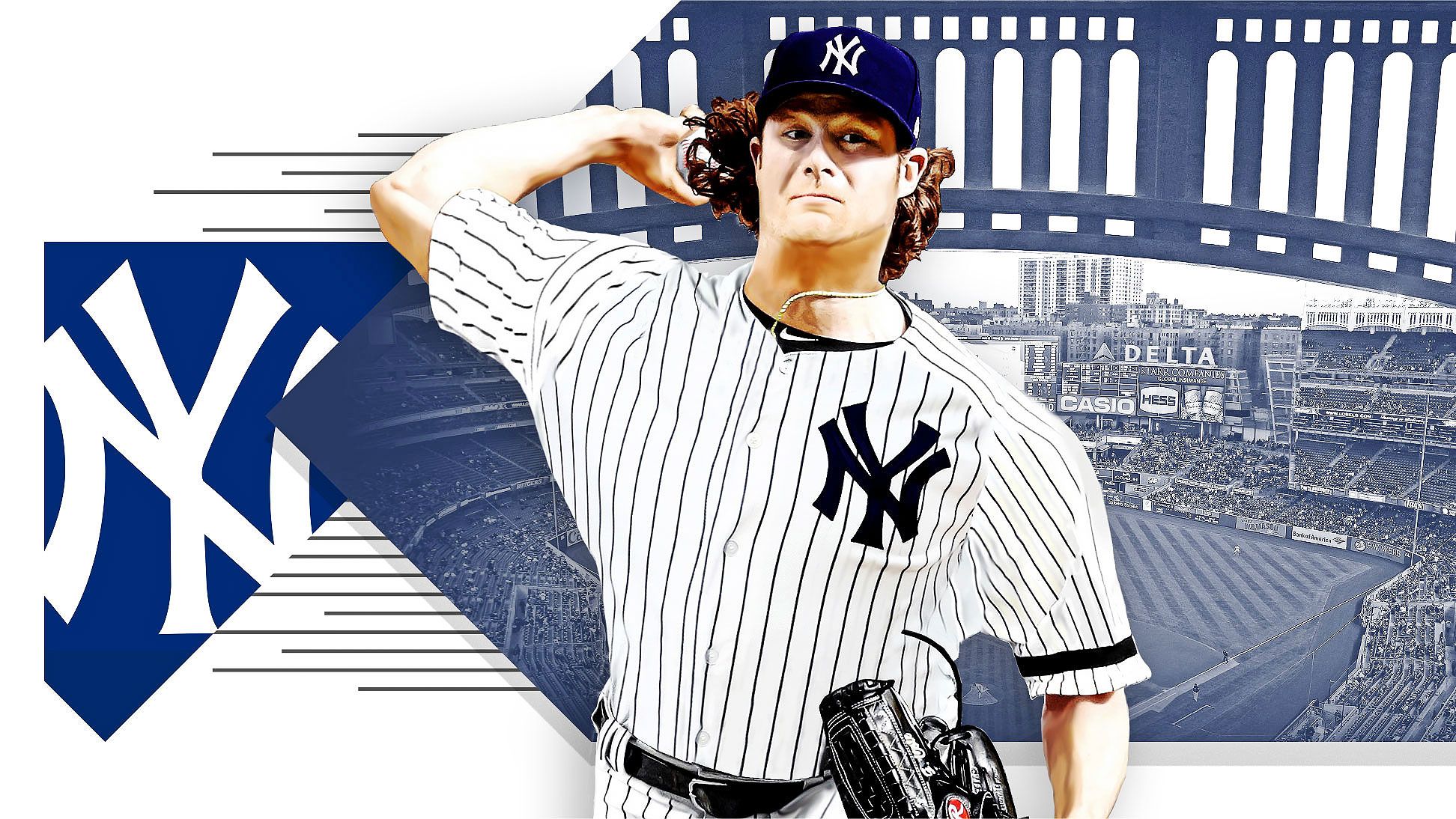 Spunky Gerrit Cole Baseball Paper Poster Yankees 7 Mlb Baseball Diamond T- shirt