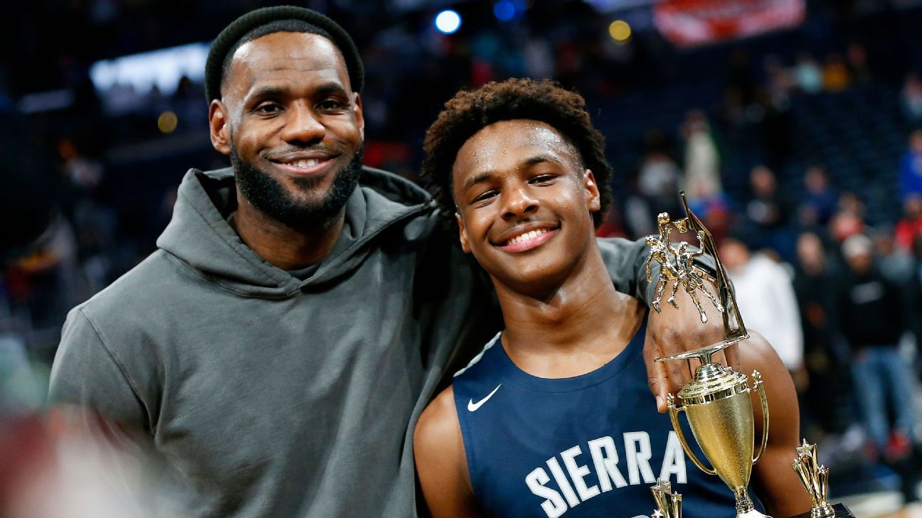 Teammate of LeBron James' Son Bronny, DJ Rodman Says Dennis