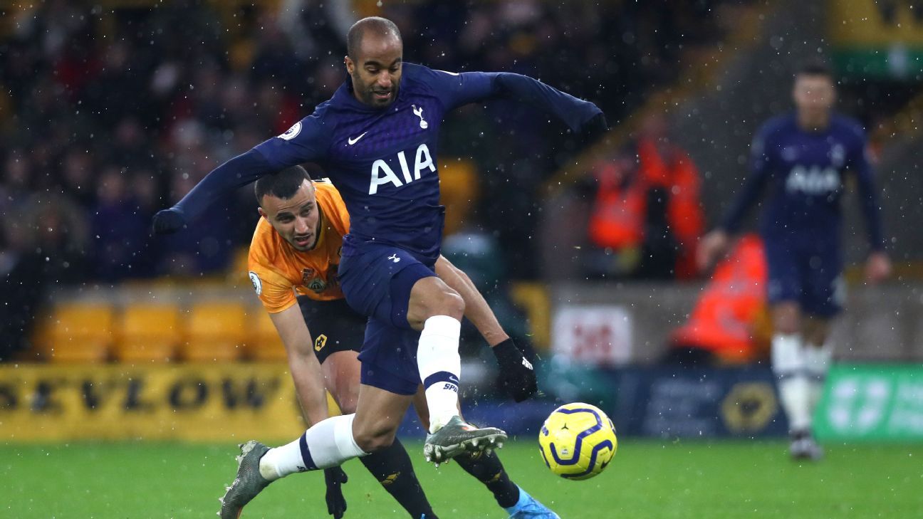 Lucas Moura 8 of 10 Son Heung-min 6 of 10 as Spurs hold on ...