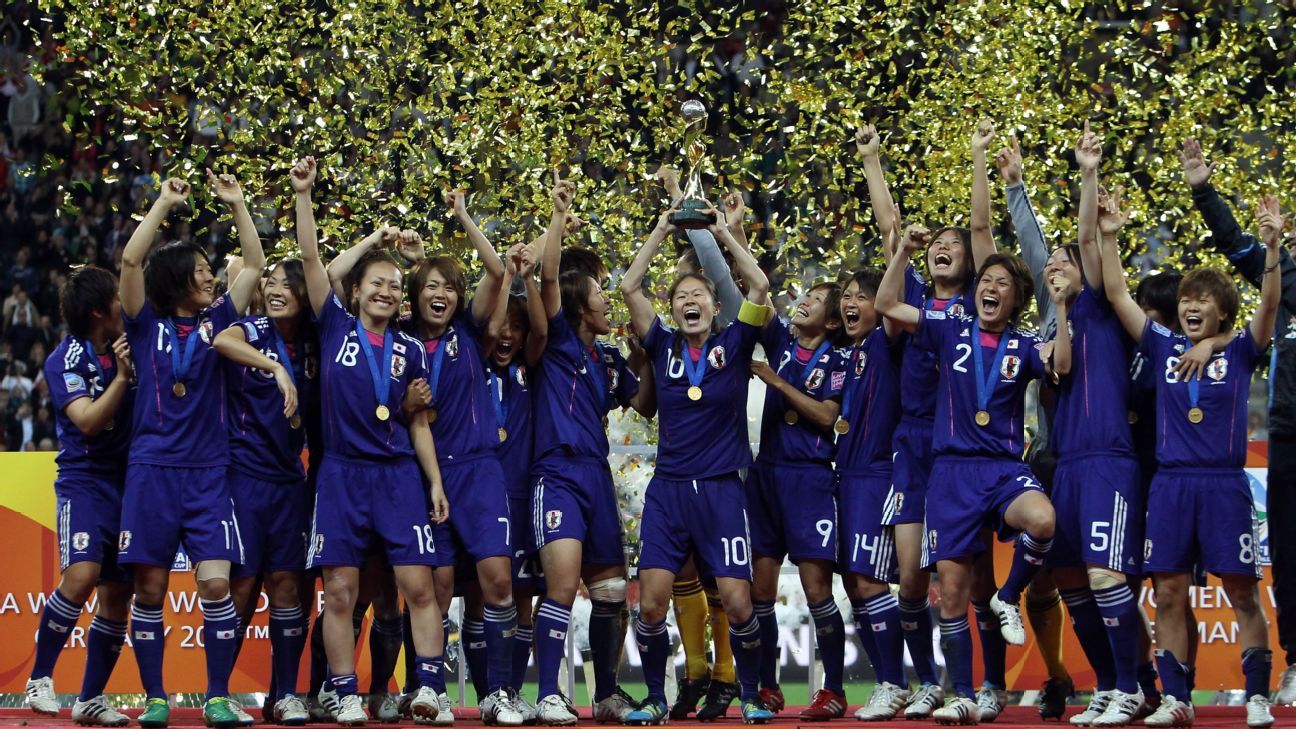 Japão é campeão mundial em todas as categorias no futebol feminino