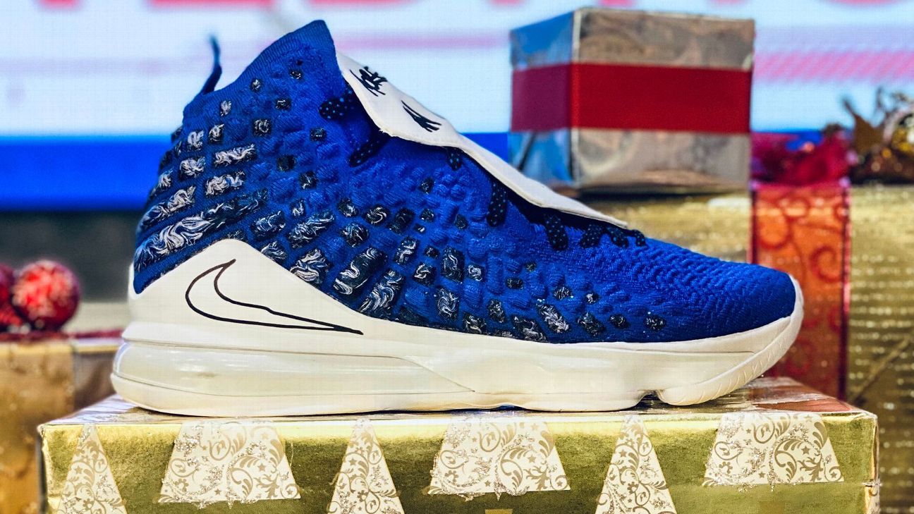 The sneakers NBA stars will be wearing on Christmas Day - ESPN