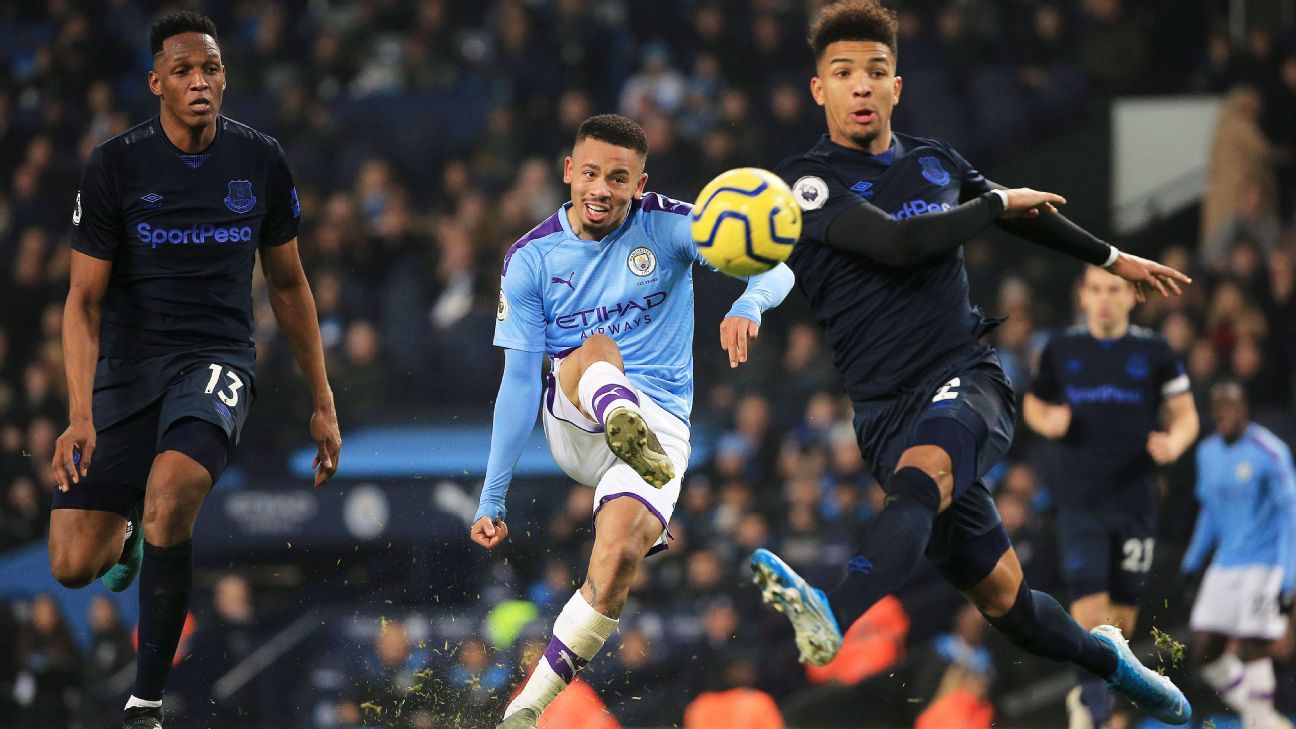 Manchester City Vs Everton Football Match Report January 1 2020 Espn