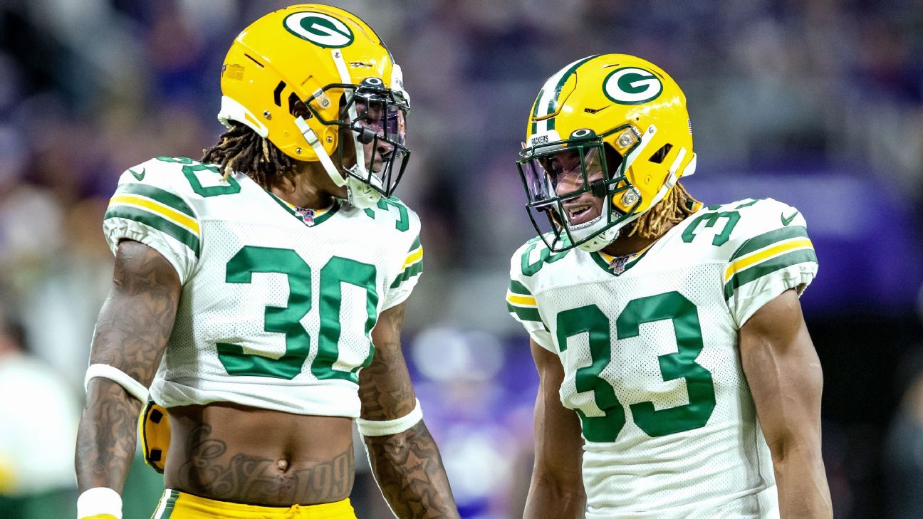 Green Bay Packers' 53man roster projection Going deep on running