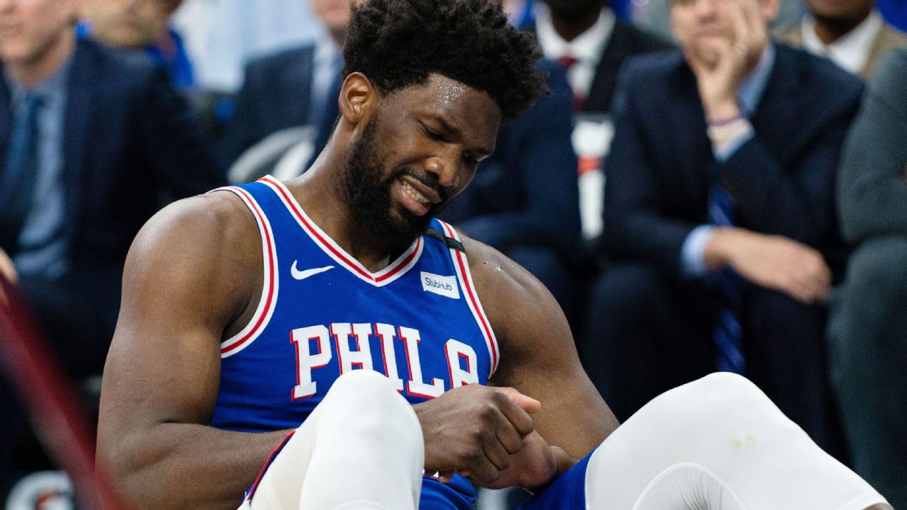 Joel Embiid out against Celtics with finger injury ESPN