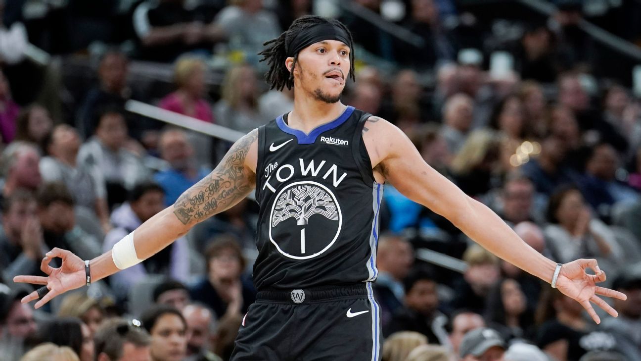 Warriors' Damion Lee happy to be graduating from two-way contract