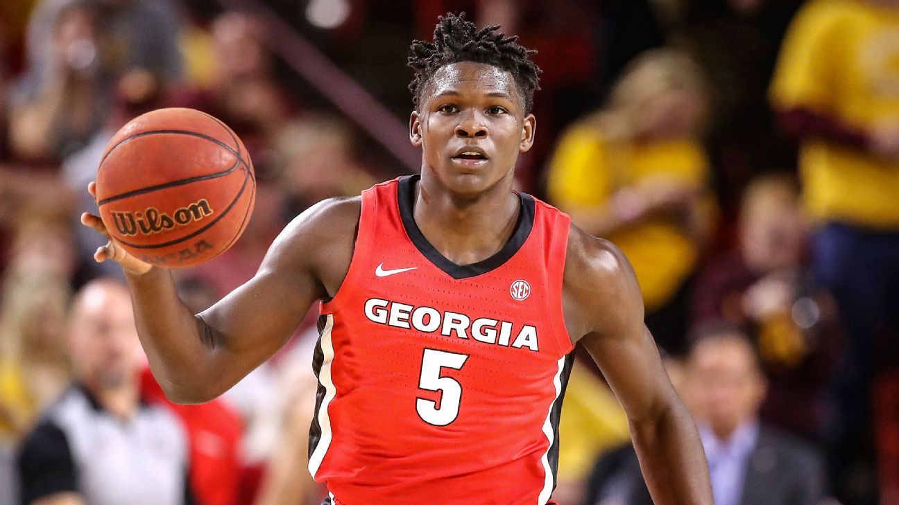 No. 1 prospect Anthony Edwards of Georgia declares for NBA 