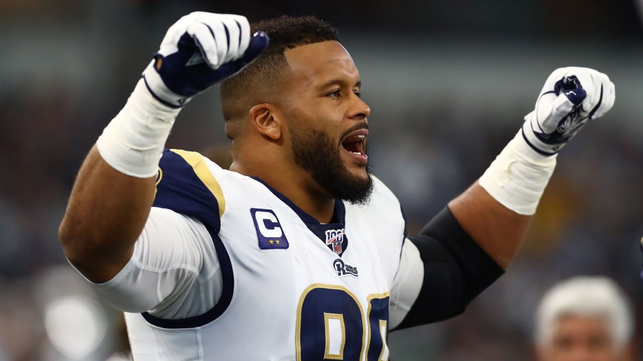 Aaron Donald leads Top-10 interior pass rushers