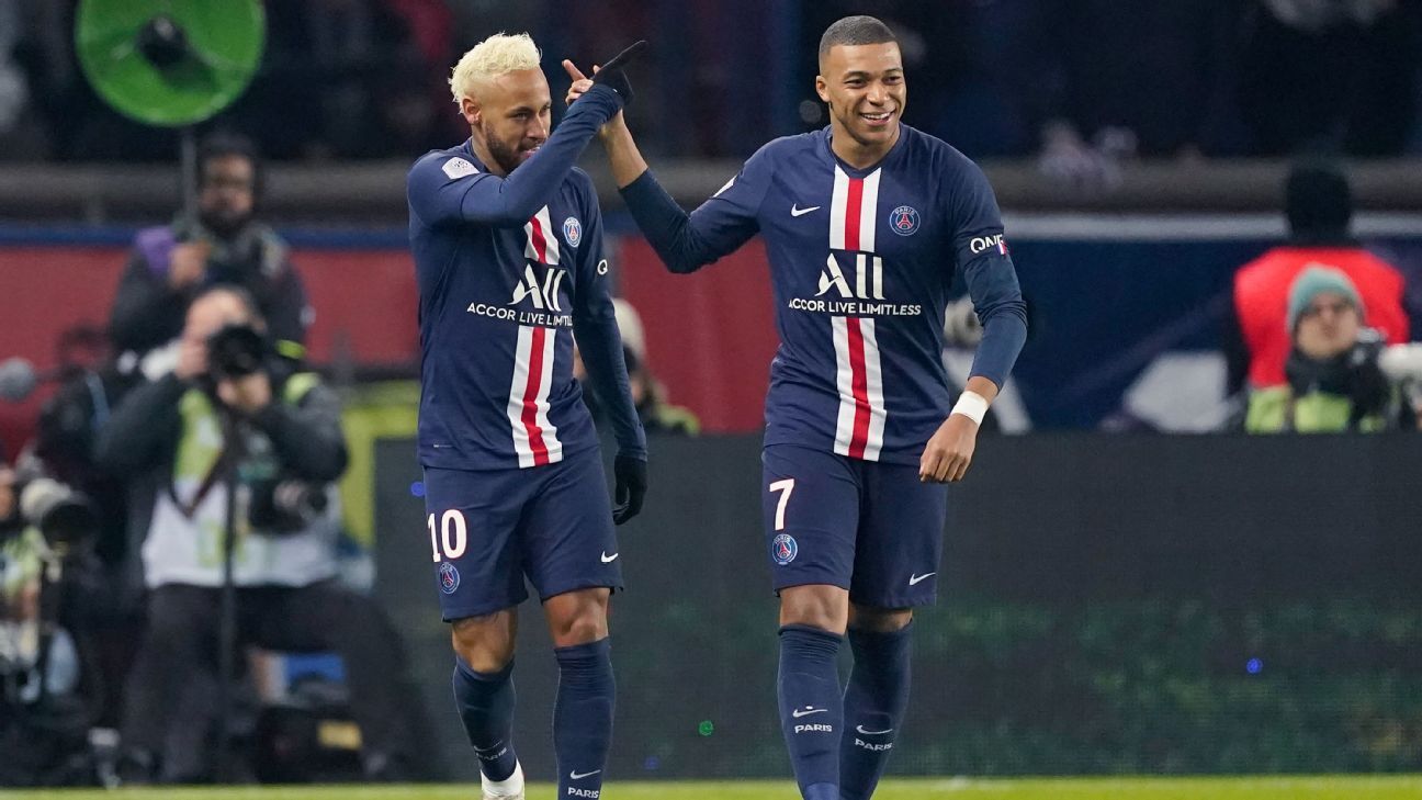 As Monaco Vs Paris Saint Germain Football Match Summary January 15 2020 Espn