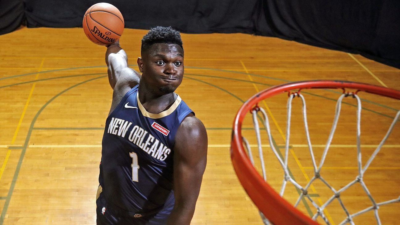 Zion Williamson Throws Down A Ridiculous Dunk In Warriors-Pelicans