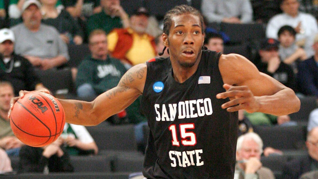 Kawhi Leonard San Diego State Throwback Jersey – ORIGINAL RETRO BRAND