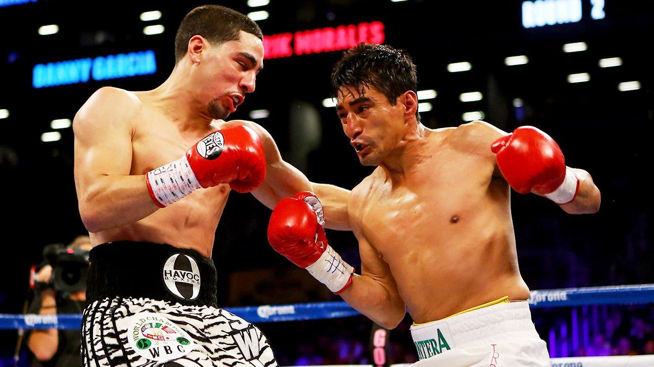 Danny Garcia: Top 9 Peleas en el Barclays Center y su Legado en Brooklyn 1 Danny Garcia, izquierda, tuvo que esforzarse para conseguir su victoria por decisión unánime sobre Erik Morales en el primer combate de boxeo en el Barclays Center en octubre de 2012.