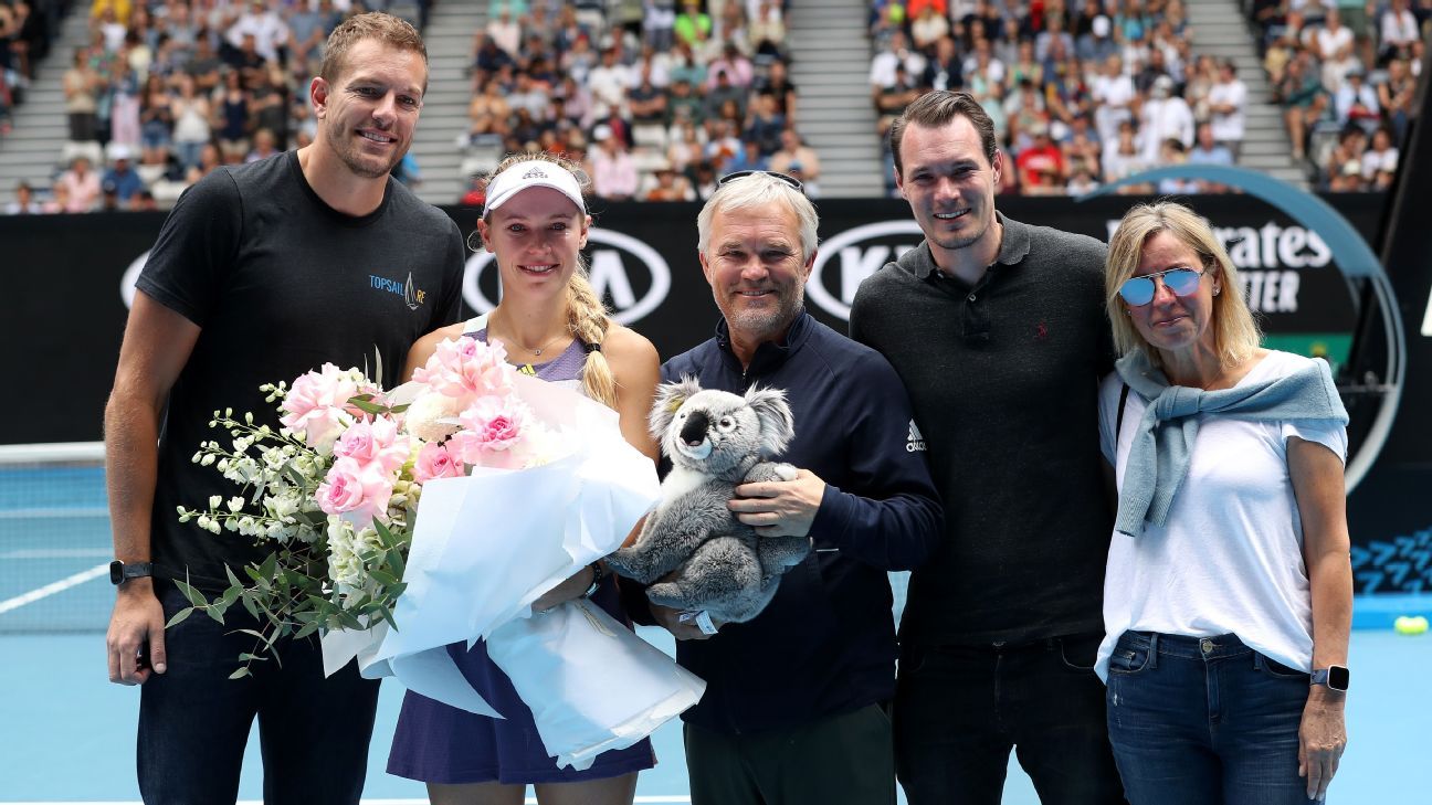 blæse hul bruge hjemme An emotional ending for Caroline Wozniacki in Australian Open third round