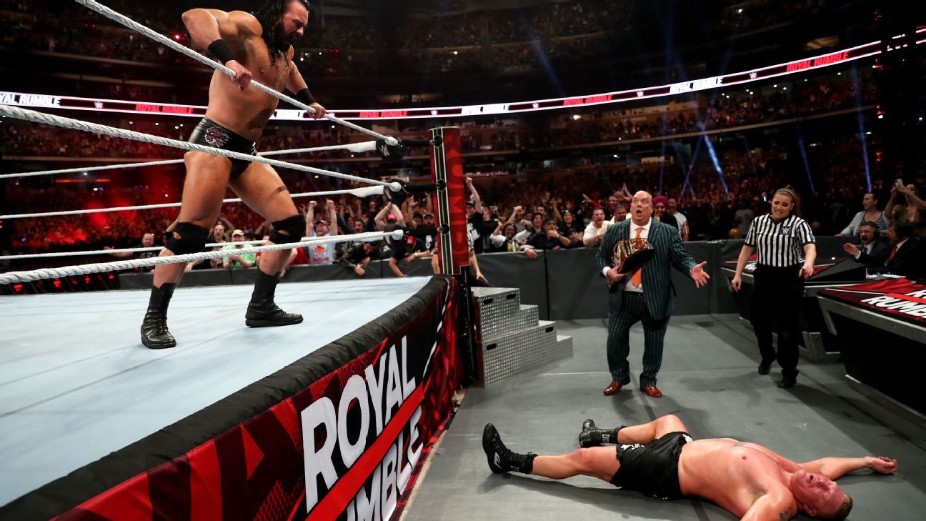 2020 Wwe Royal Rumble Results Card News Stories And Match