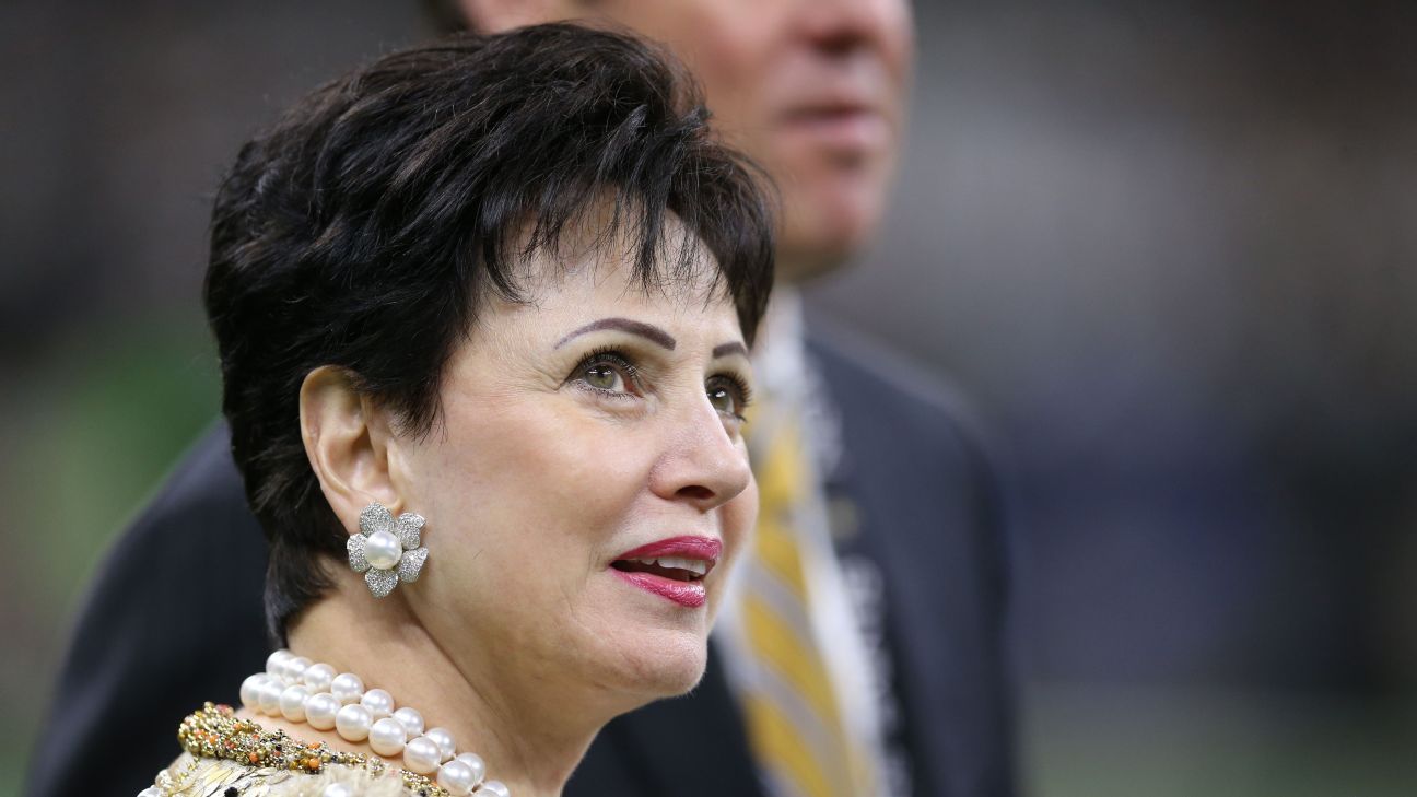 Gayle Benson outlines future succession plan to keep Saints, Pelicans in New Orl..