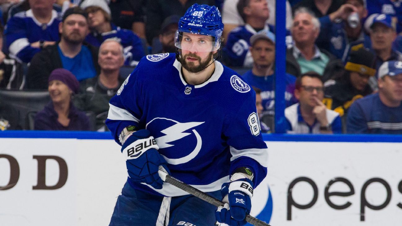 Tampa Bay Lightning F Nikita Kucherov scores 100 points in 62 games -  Sports Illustrated