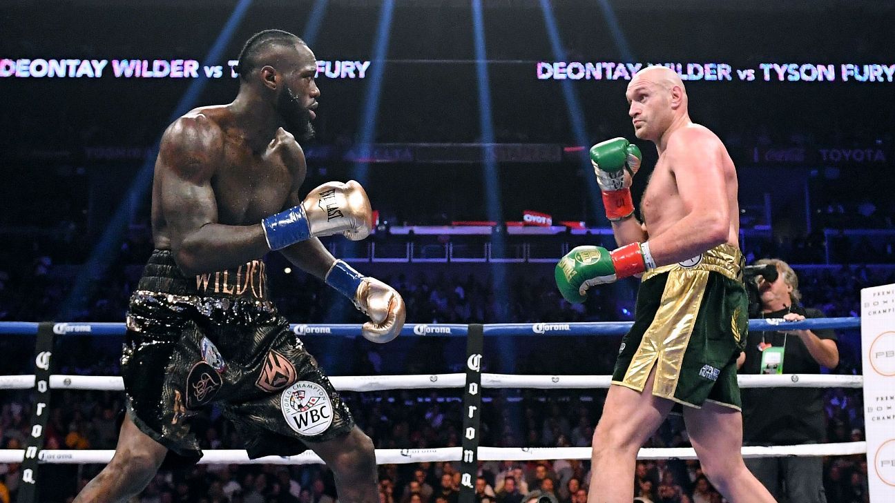 Deontay Wilder-Tyson Fury II gate breaks Nevada heavyweight record - ESPN