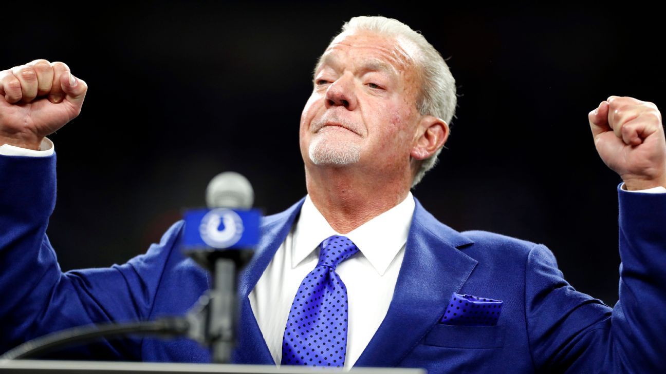 Colts owner Jim Irsay says merit to oust owner Daniel Snyder