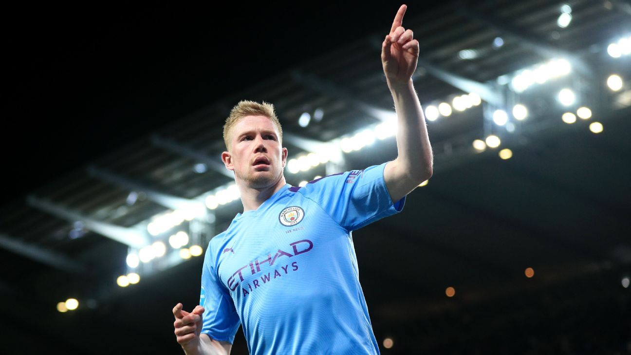 Kevin De Bruyne é eleito o melhor jogador da Premier League