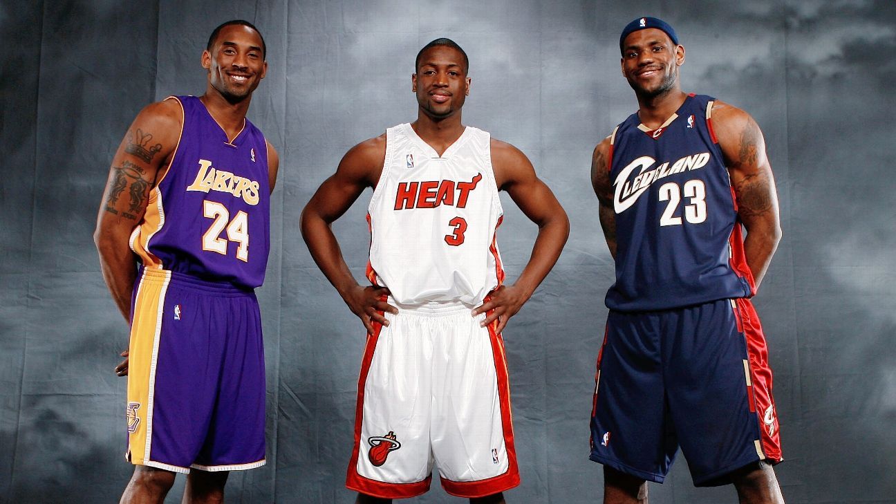 Top 10 Career Plays by Kobe, LeBron, Wade & Chris Paul