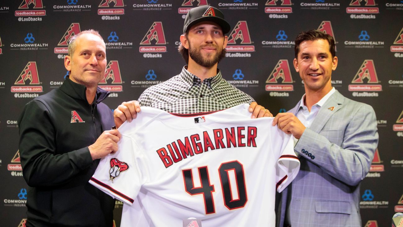 Diamondbacks didn't know Madison Bumgarner was competing in rodeos - ESPN